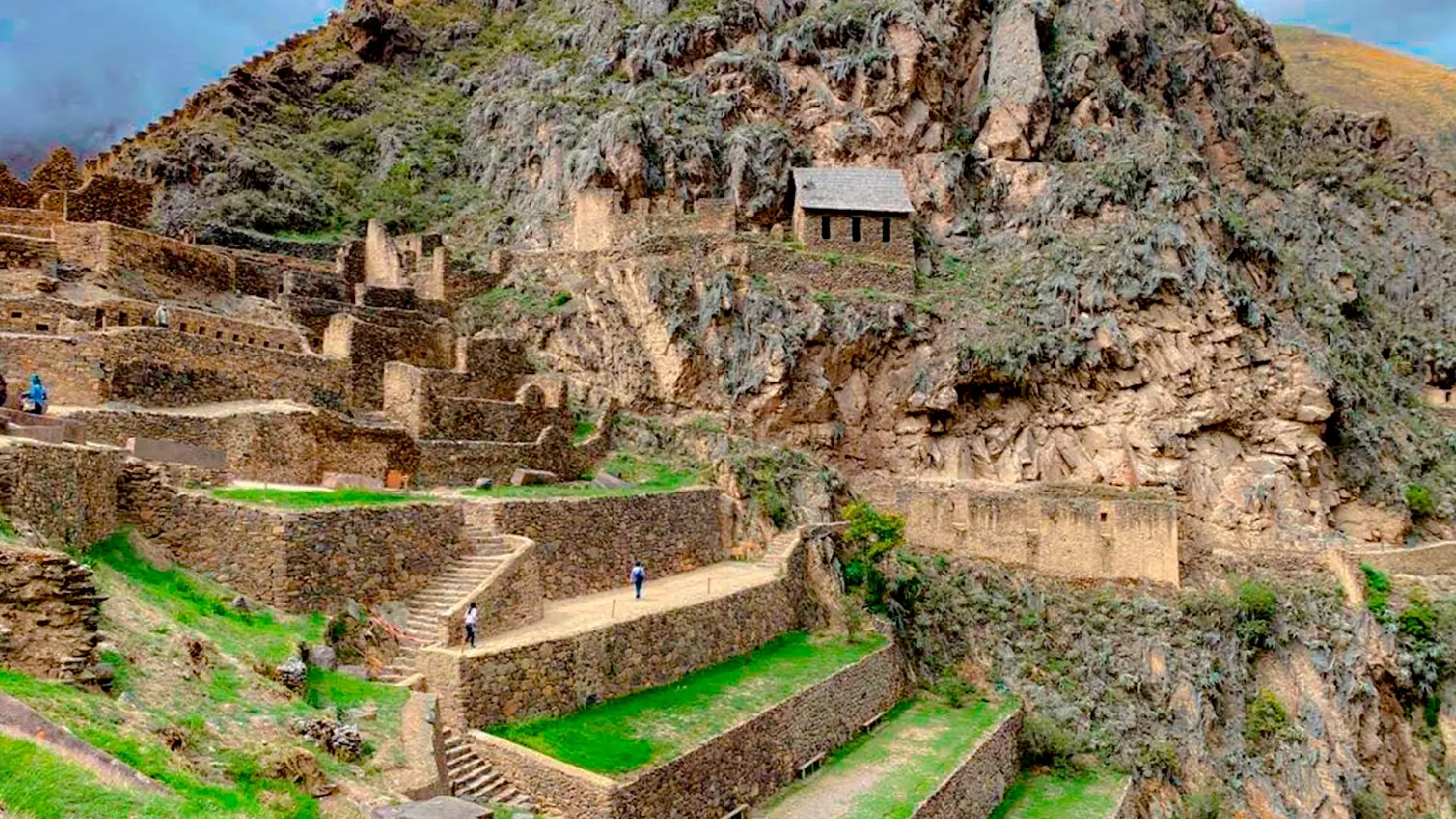 Sitio Arqueológico de Ollantaytambo en el Valle Sagrado