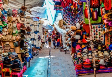 El Mercado de Artesanías de Pisac