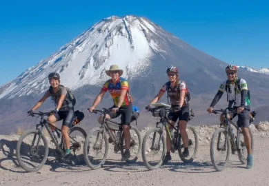 Cycling Pichu Pichu Volcano